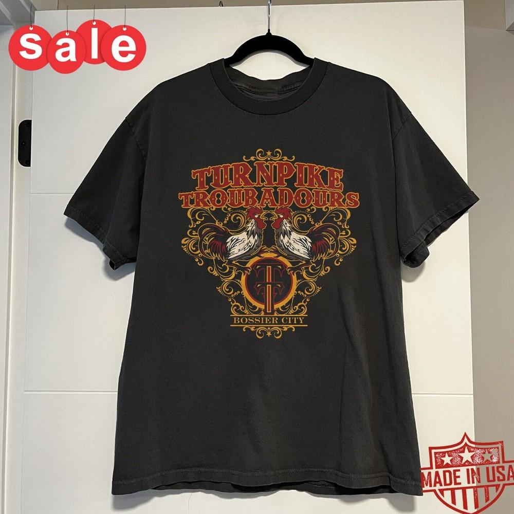 New Turnpike Troubadours Bossier City  Gift For Fans Unisex S-5XL Shirt 1LU457 Unisex T-Shirt M