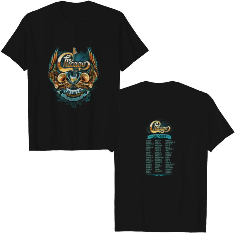 Chicago 55 Feeling Stronger Every Day Shirt, Chicago Tour 2022 Tshirt Unisex T-Shirt M