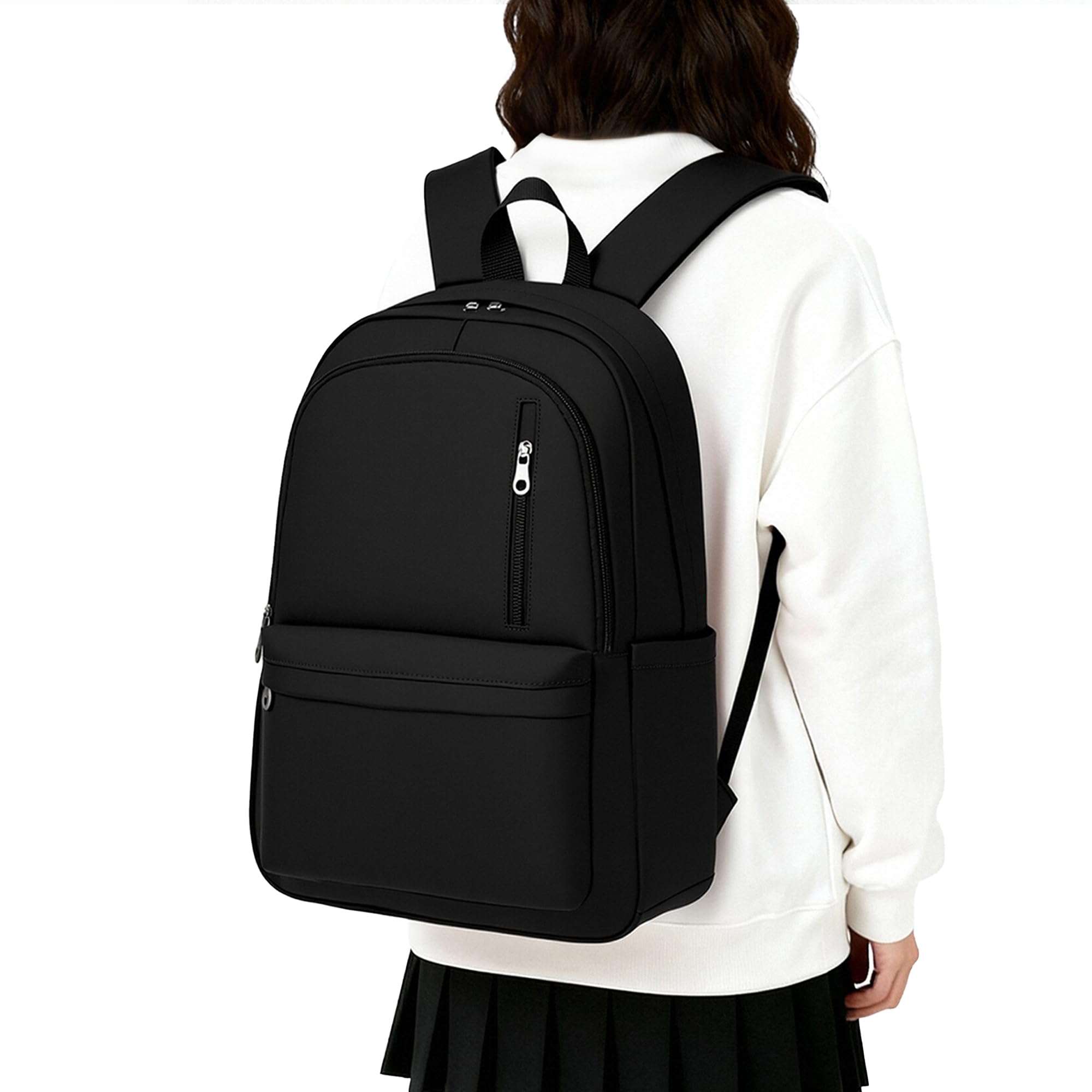 

BAGOK Backpack for Women and Men, Stylish, Large Capacity, Lightweight, Simple, Casual, Perfect for Commuting, School, Travel, and More. Popular,