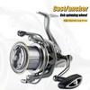 Metal Casting Reel for Long-distance Casting of Sea Rods Stainless Steel Bearing Spinning Fishing Reel 25KG Powerful Reel Saltwater Fresh Water Drag
