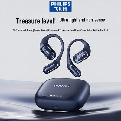 Philips TAT3769 Open-Ear Ear-Hook Bluetooth Sport Headphones