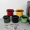 Cutie pentru cafea Espresso Recipient pentru zaț Găleată Coș de gunoi Pulbere anti-alunecare Reziduuri teșite Accesorii pentru barista Instrumente