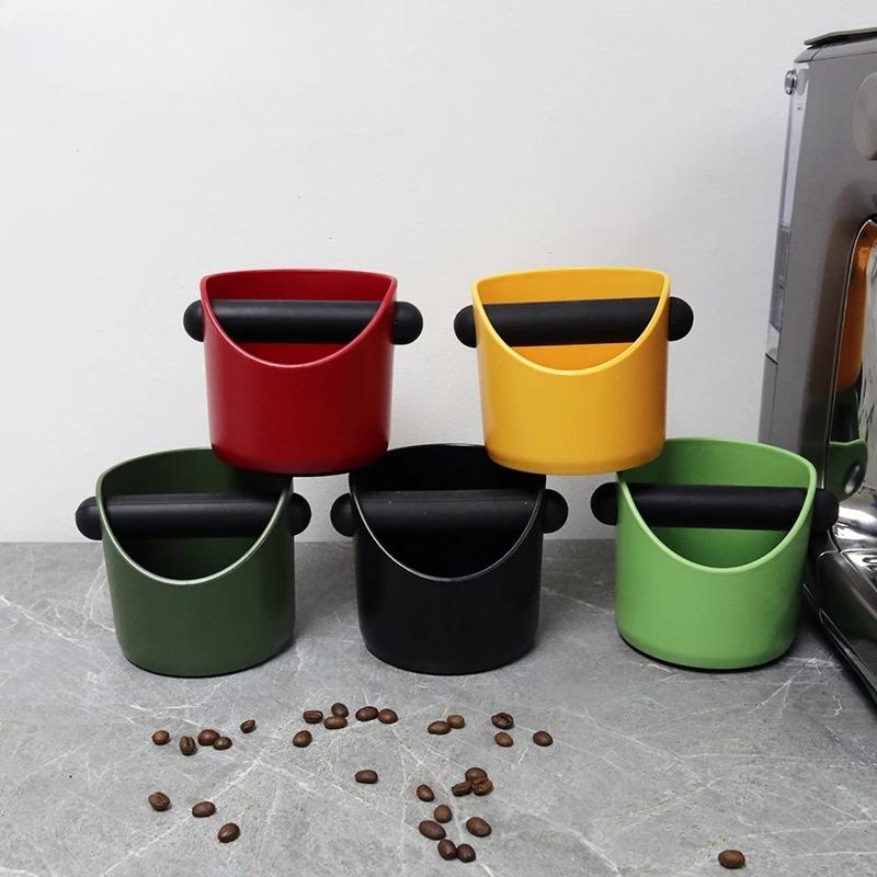 Cutie pentru cafea Espresso Recipient pentru zaț Găleată Coș de gunoi Pulbere anti-alunecare Reziduuri teșite Accesorii pentru barista Instrumente