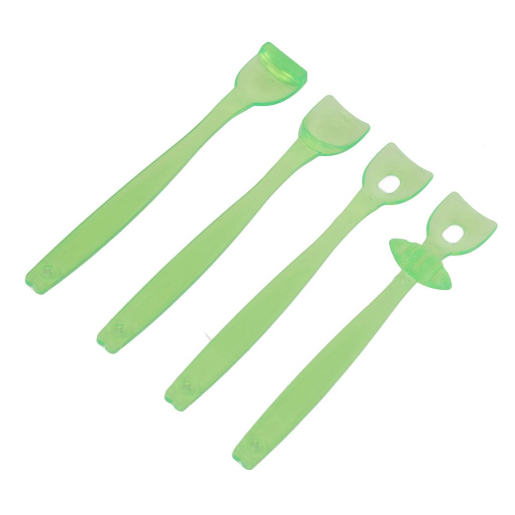 4pcs Tongue Muscle Trainer Lateralization Lifting Oral Muscle Exerciser for Language Disorders with 