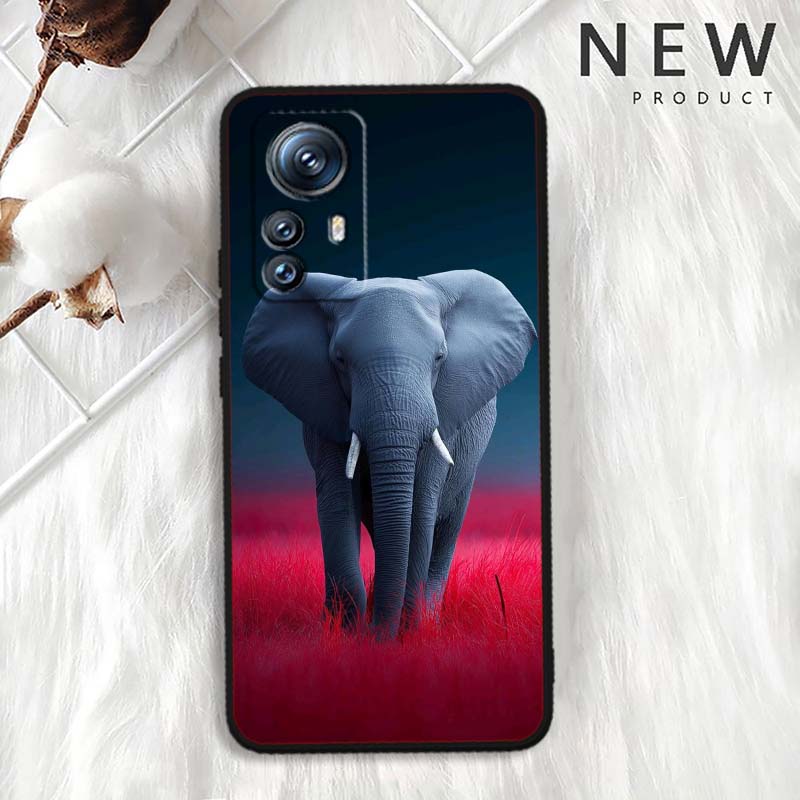 Cartoon Anime Animals For Xiaomi Mi 15 14 13 13T 12 12T 12S 11 11i 11T Pro Ultra Lite 5G Black Soft Phone Case
