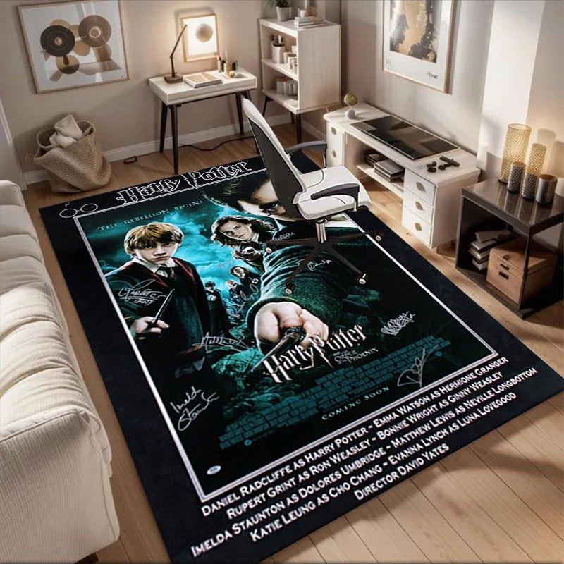 

Harry Potter and the Order of the Phoenix Movie Poster AutographedOffice Mat Home Decor Office Rugs LB78 60cm by 90cm