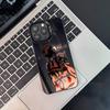 Anime A-Akaza Phone Case For iPhone 17,16,15,14,13,12,11,Pro,XS,Max,Plus,Mini,SE Black Candy Matte Shockproof Cover