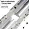 Kreissägen Parallelanschlag Holzbearbeitung Schnittführungsschiene Aluminiumlegierung Kunststoff Multifunktionale Kreissägen Führungsschiene 0-65cm
