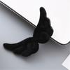 10Pairs Angel Wing Hair Clips for Girls Cartoon Headwear Hairpieces Black Alloy Hair Accessories for Stylish Outfits