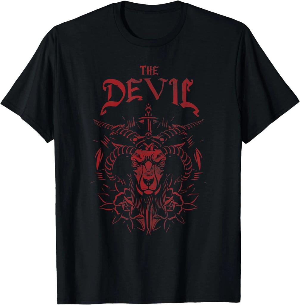 The Devil Gothic Occultism Costume | For Goth Horror Lovers T-Shirt