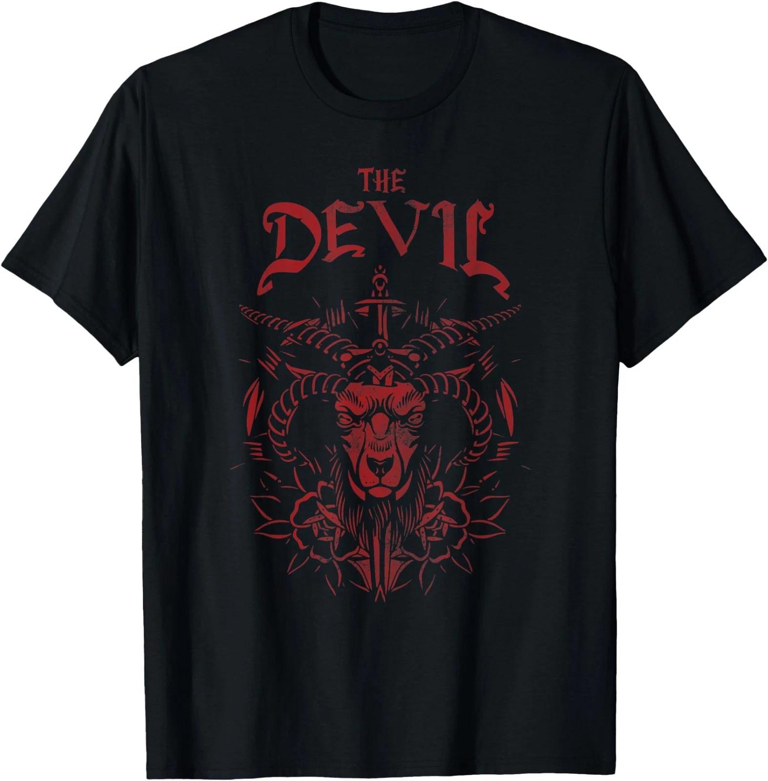 The Devil Gothic Occultism Costume | For Goth Horror Lovers T-Shirt S