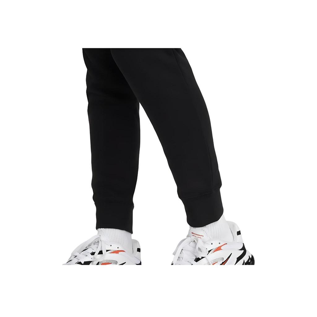Nike Sportswear Club Fleece Mid-Rise Slim Jogger Black White For Women DQ5175-010