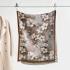 Autumn and winter new double-sided color oil painting series imitation cashmere thickened warm scarf women's air conditioner shawl