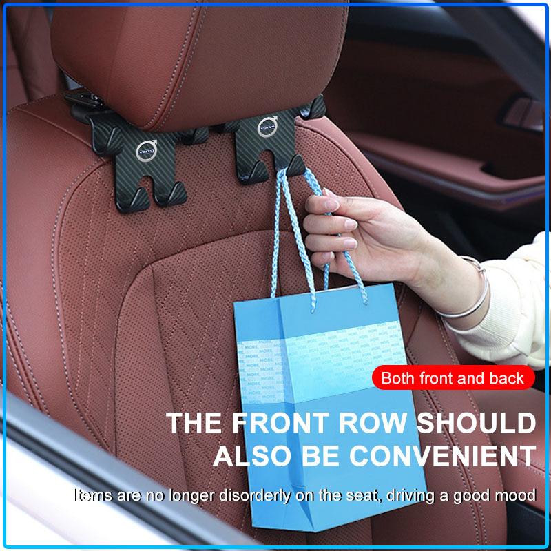 Multi-Purpose Car Seat Headrest Hook Mobile Phone Holder Caps For Volvo XC60 XC90 S60 S80 S40 V40 V60 V70 V50 XC70