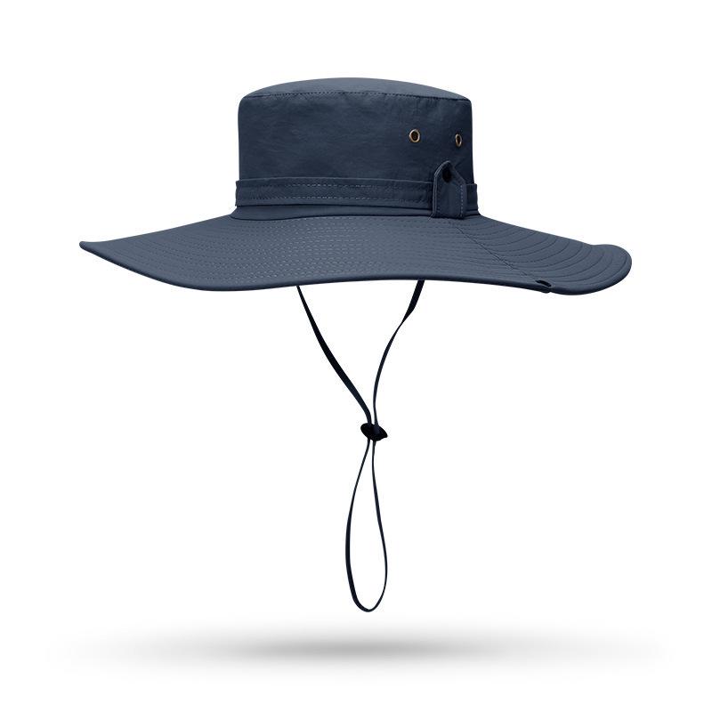 Men's Wide Brim Sun Protection Hat for Spring/Summer: Fishing, Outdoor, UV Protection, Mountaineering