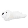 Heartbeat Puppy Toys Interactive Stuffed Animal Heartbeat Plush Toy for Pet Behavioral Sleep Calming Aid White