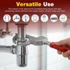 Adjustable Design Faucet Wrench Aluminum Zinc Zinc Alloy Sink Repair Tool Plumbing Wrench  Bathroom Use