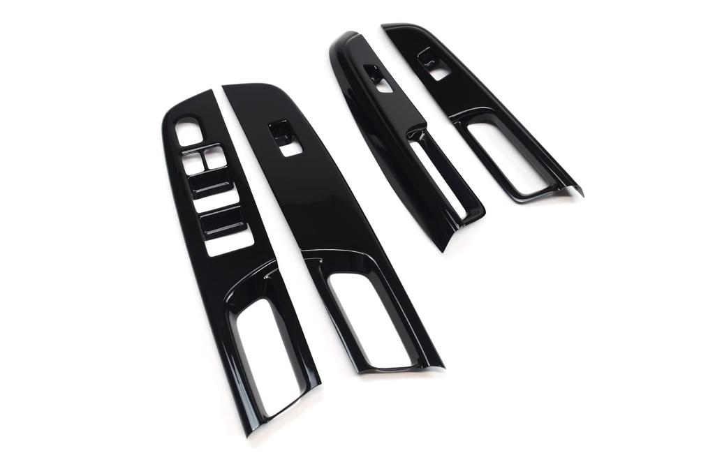 SecondStage Suzuki Swift Sport ZC33S PWSW Panel for vehicles without door trim panels (Door Switch) (Piano Black, S036BLK)