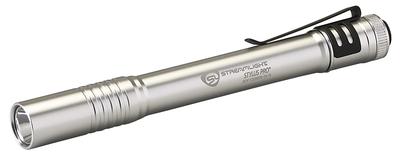 Streamlight 66121 Stylus Pro Silver LED Body/White