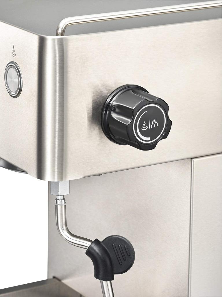 Solis Barista Gran Gusto Espressomaschine Silber SK1014