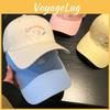Fashion Cat Cute Embroidery Baseball Cap Women In Soft Yellow Adjustable Size