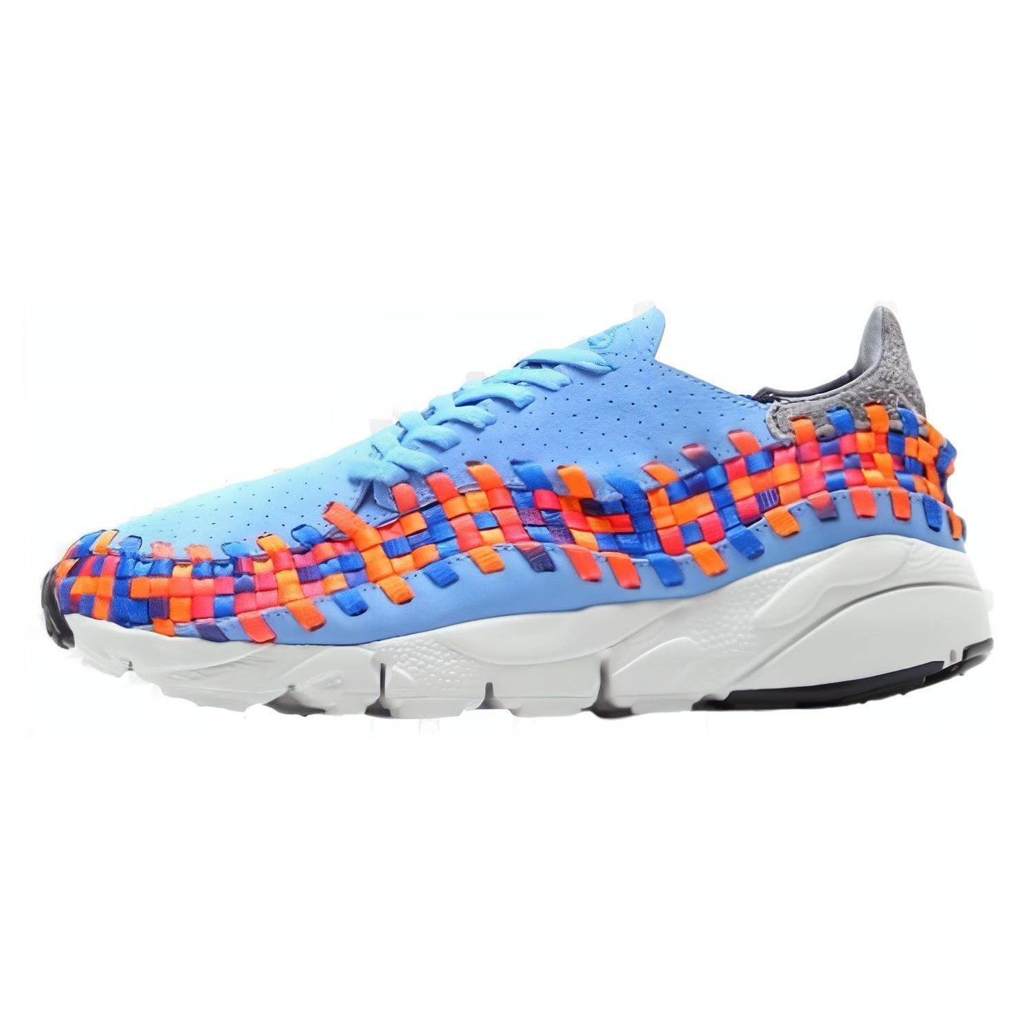 Nike Air Footscape Woven Motion Blue Rainbow Men s 417725-401 EU 40