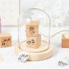 8 Cute Cat Daily Wooden Seals Are Suitable for Diy Accounts Diaries Photo Albums Decorative Material Stamps