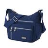 Moda casual náilon pano saco do mensageiro para as mulheres sacos de ombro multi camada feminina crossbody sacos à prova dwaterproof água mãe bolsa