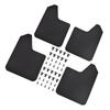 Easy To Clean Universal Car Mud Guards Easy Installation Against Dirt And Debris For Family Cars Outdoor Adventures 4pcs