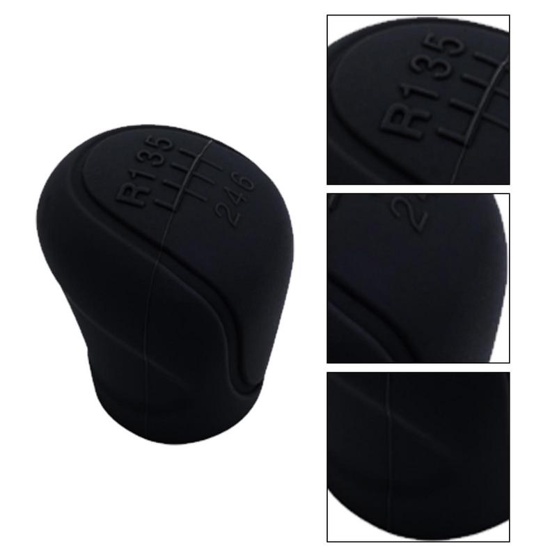 Car Shift Knob Cover Silicone Anti-slip Protective Sleeve Accessories Manual 6-speed Automobile Silicone Gear Sleeve