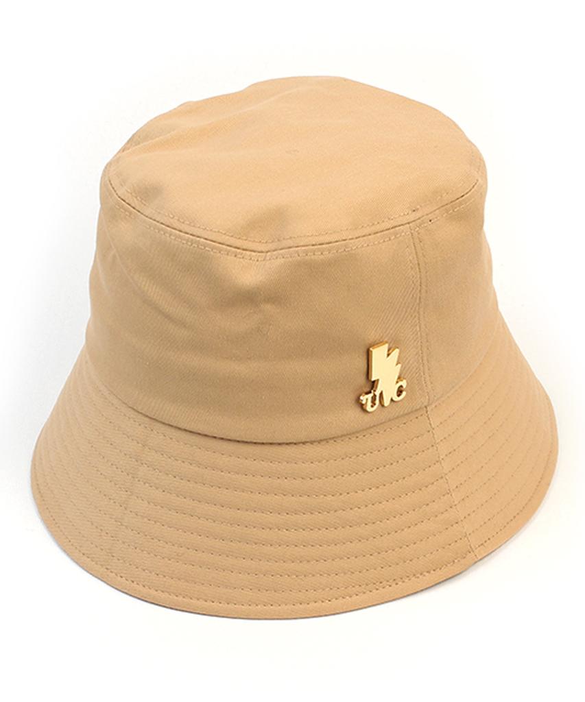 Yunibeosyeolkemiseuteuli Simple Beige Bucket Hat