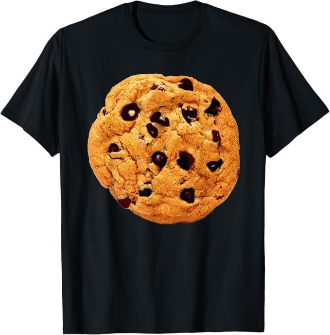 Chocolate Chip Cookie Costume Shirt Last Minute Lazy Party T-Shirt
