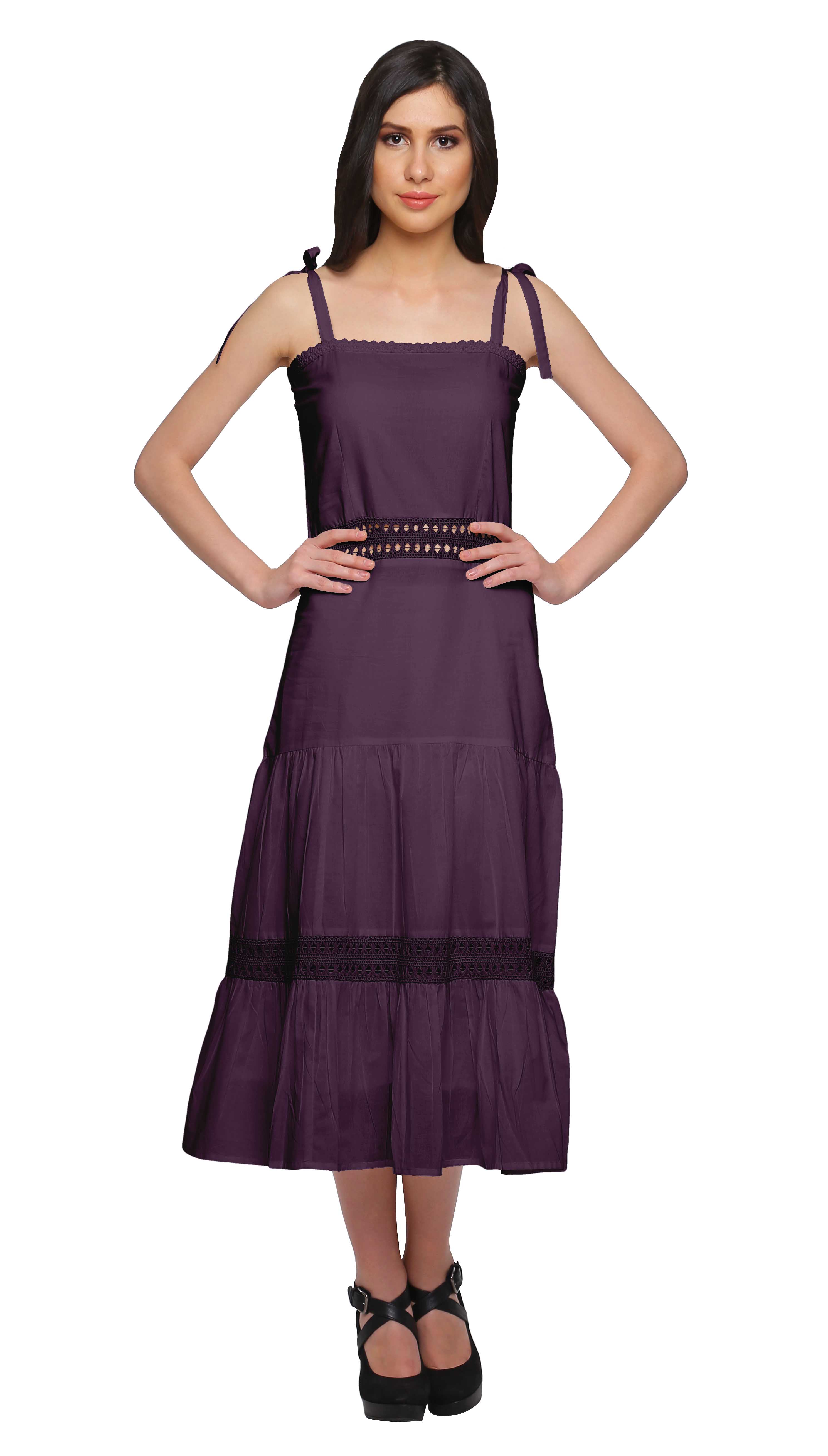 

Moomaya Жіноча повсякденна довга сукня без рукавів із міцним регульованим плечовим ременем XS винний