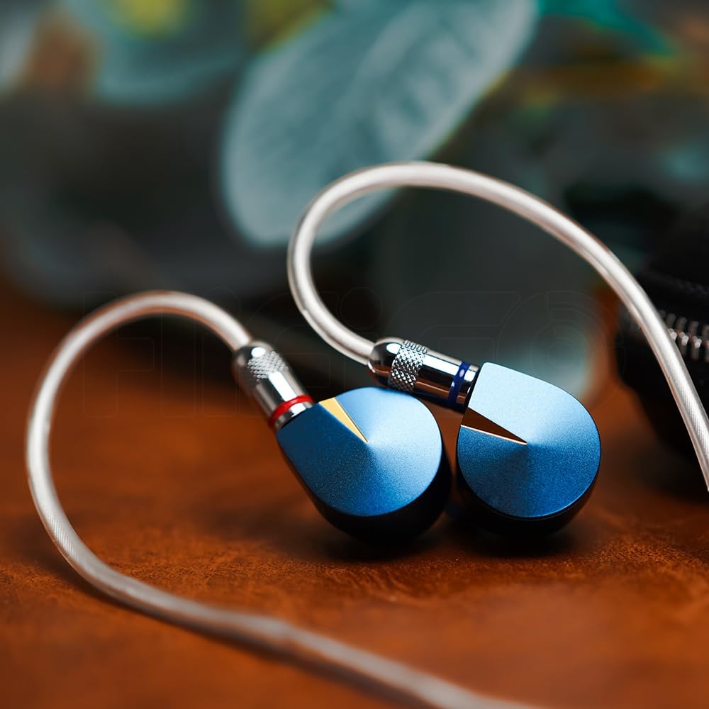 HiFiGo NiceHCK F1 Pro 14.2mm Planar Magnetic Driver In-Ear Monitors, Wired Planar IEM N55 In-Ear Earphones with Magnet and 2um Diaphragm (3.5mm)