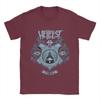 Hellfest Heavy Metal Music   100 Cotton T-Shirt For Man Summer  Classic T-Shirts O Neck Hippie Tees Oversized Pattern Tops