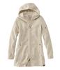Sailcloth Fleece Sweater US Size 0PPK981006 L.L.Bean Women's Coat, Fit, Regular, L, White,