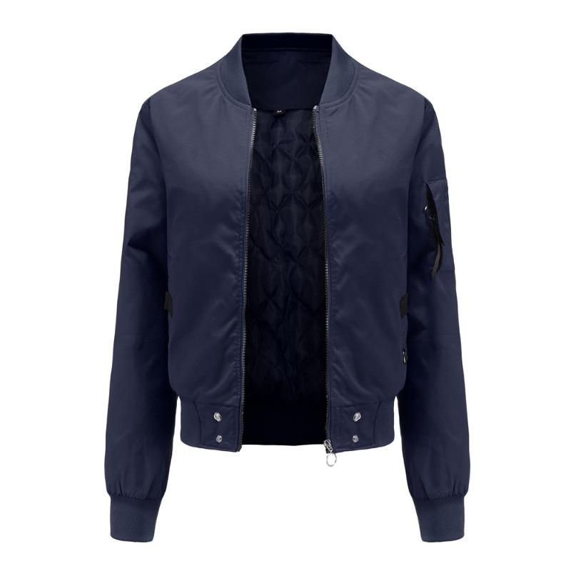 

New solid color flight jacket EU(2XL) темно-синий