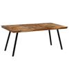 Day and Night - Day and Night Recycled Teak and Steel Dining Table 180x90x76 Cm