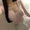 Koreanisches Sommer Slim Fit T-Shirt Damen O-Ausschnitt Einfarbiges T-Shirt Femme Lässig Basic Sexy Durchsichtiges T-Shirt Kurze Ärmel Damen Tops