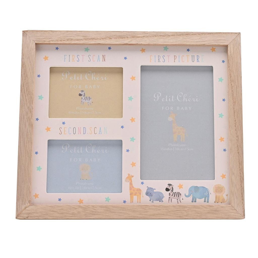 Petit Cheri Animal Double Baby Scan Frame