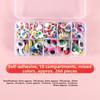 50/100pcs/bag DIY Colorful Activity Eyeballs Plastic Dolls Eyes Accessories Toys