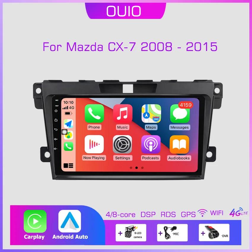 

2din Android10 автомобильный радиоприемник мультимедийный плеер Carplay Auto GPS навигация DSP BT для MAZDA CX-7 cx7 cx 7 2007 2008 2009 2010-2014