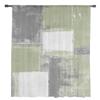 Salbei grün Ölgemälde Textur Farbe Tüll Vorhang für Wohnzimmer Schlafzimmer Weihnachtsdekoration Fenster Voiles Tüll Vorhang
