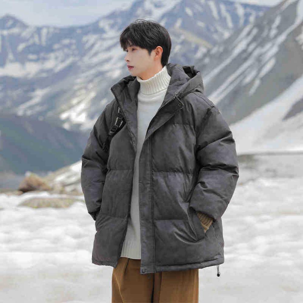 

Трендовая уличная водонепроницаемая одежда с хлопковой подкладкой для мужчин, новые зимние утолщенные теплые свободные повседневные куртки и одежда с хлопковой подкладкой. XL