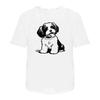 Havanese Dog Cotton T Shirt Ta046057