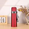Simple Bullet Stainless Steel Lifting Rope Thermos Cup Large Capacity Vacuum Straight Cup Outdoor Portable Sports Water Cup