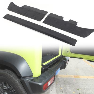 Protector Negru din Aliaj pentru Bara Spate, Panou Ornamental pentru Suzuki Jimny 2019-2023