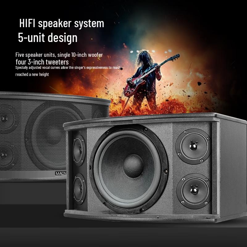 Malone KT-330 Professional Home KTV Audio System CN Plug (adapter Included)