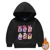 Children's Hooded Sweatshirt & Pants Set - Thickened, Warm, Autumn/Winter Style for Baby Boys & Girls