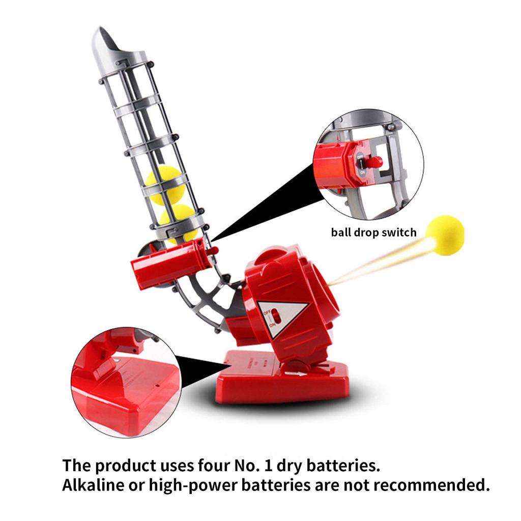 Softball Pitching Machines Baseball Trainer Machine Electronic Toy 1 Set Ball Machine Jugs Pitching Machine Popular Toy